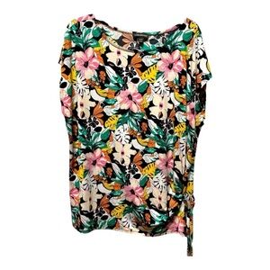 Women’s Lane Bryant Floral Sleeveless Top